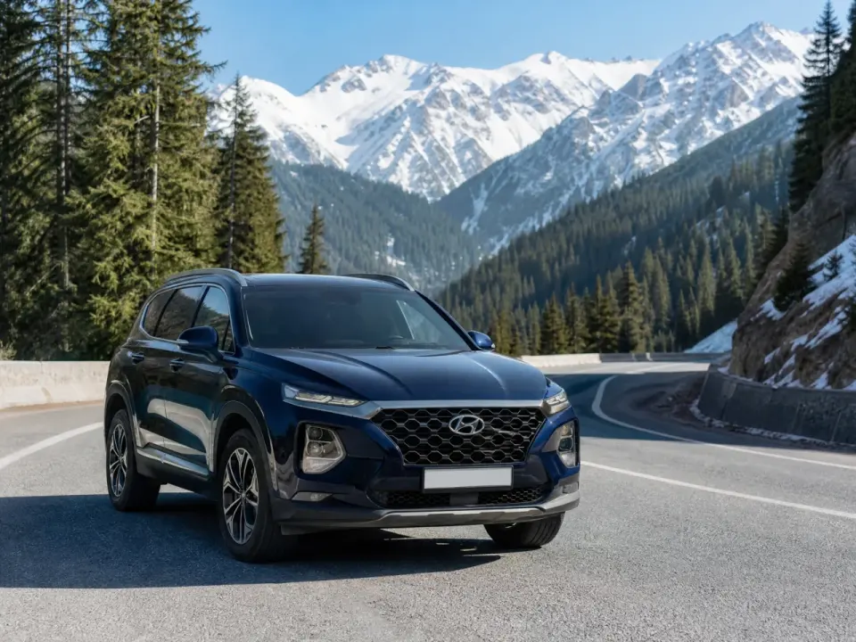 Hyundai Santa Fe — аренда в Алматы