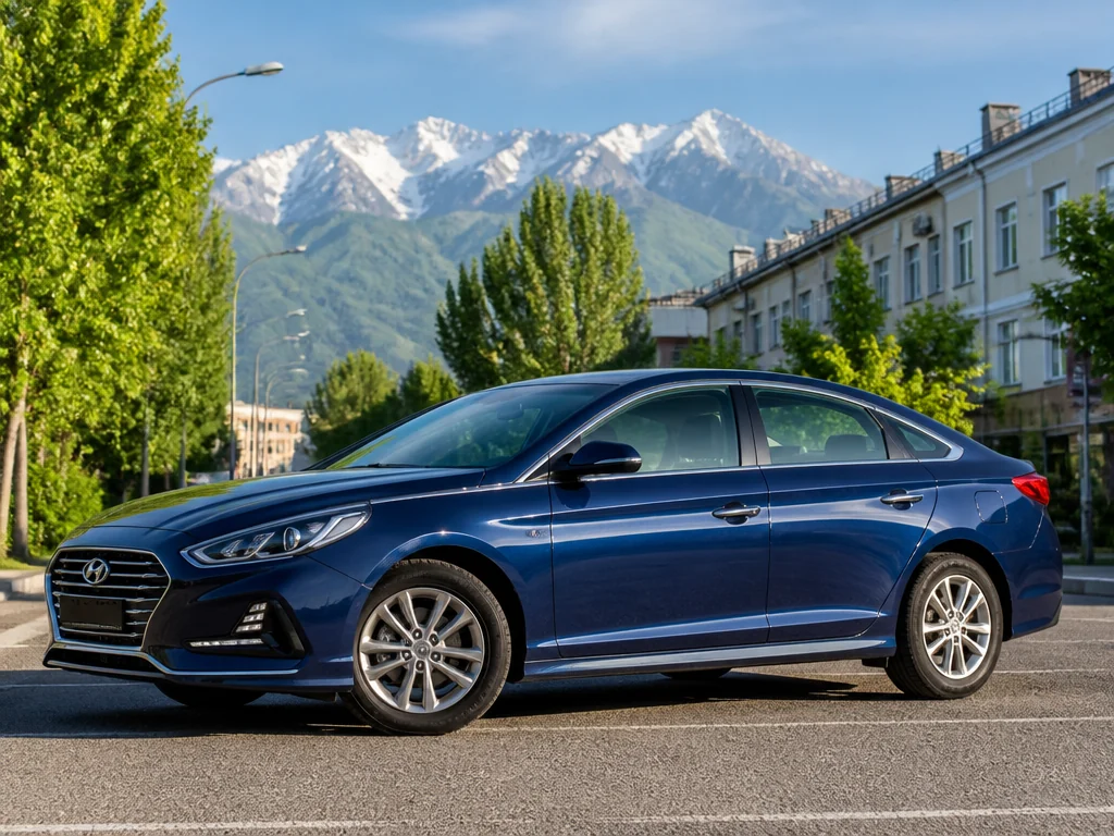 Hyundai Sonata 2018 — сбоку