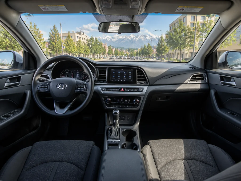 Hyundai Sonata 2018 — салон
