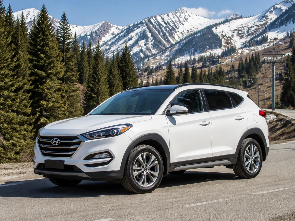 Hyundai Tucson 2016 — сбоку