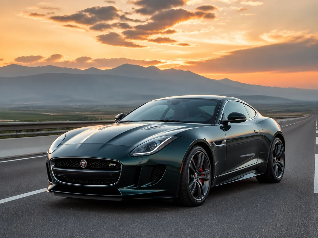 Jaguar F-Type 2016 — спереди