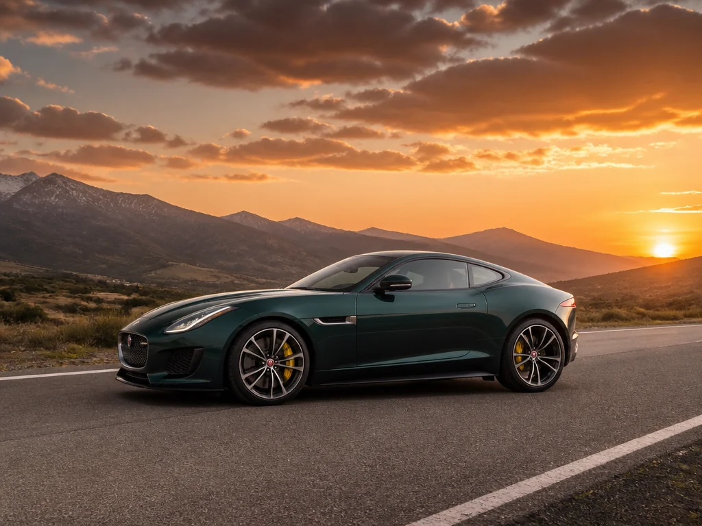 Jaguar F-Type 2016 — сбоку