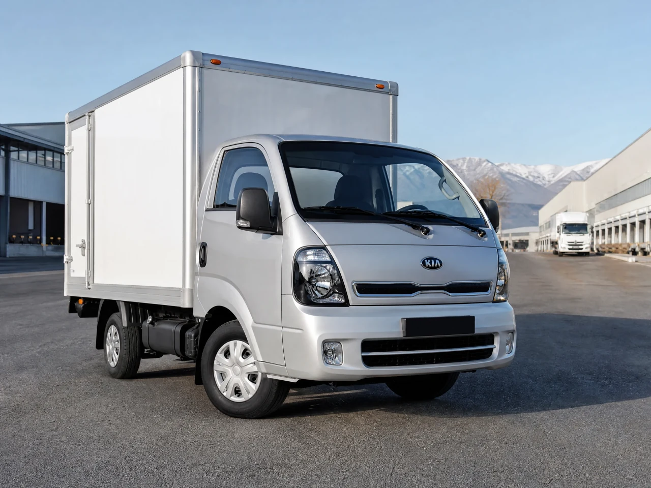 Kia Bongo — спереди