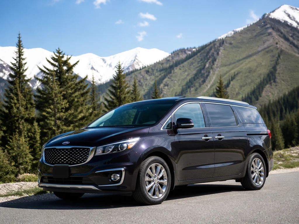 Kia Carnival 2018 — сбоку