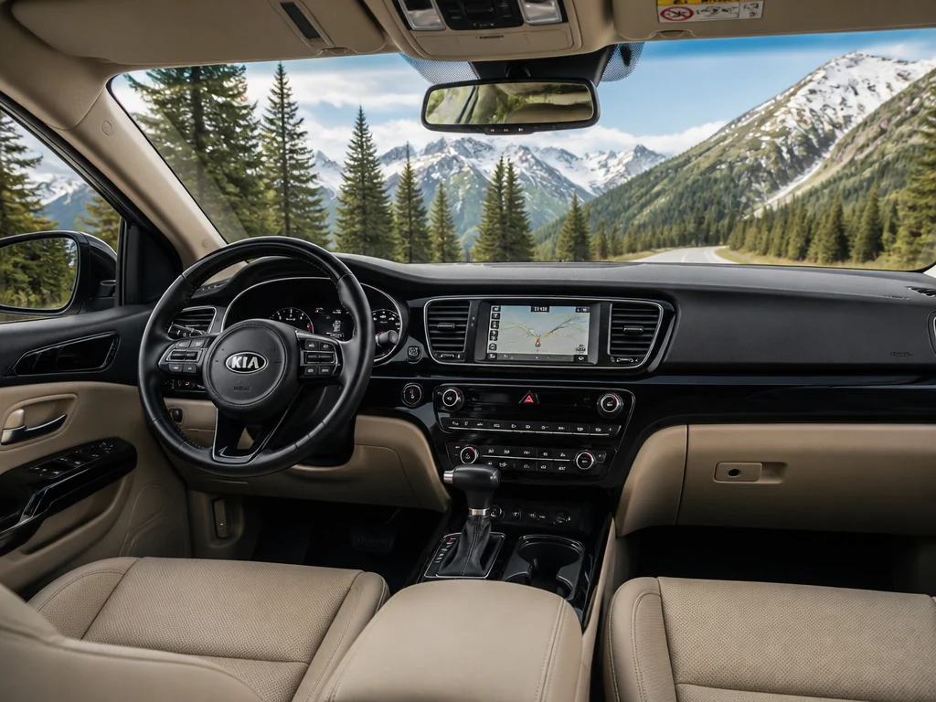 Kia Carnival 2018 — салон