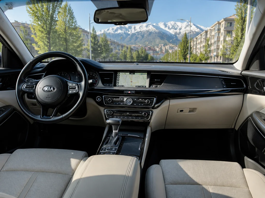 Kia K7 2018 — салон