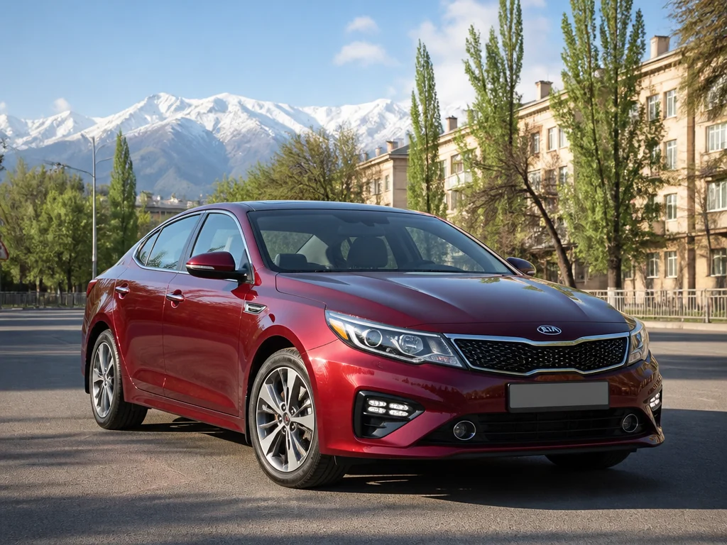 Kia Optima 2018 — спереди