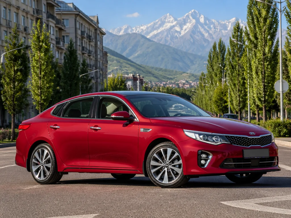 Kia Optima 2018 — сбоку