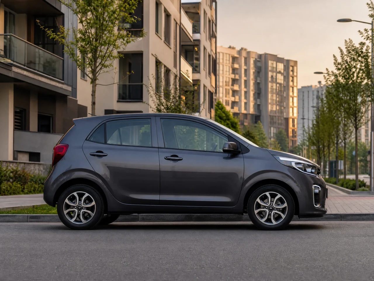Kia Picanto — сбоку