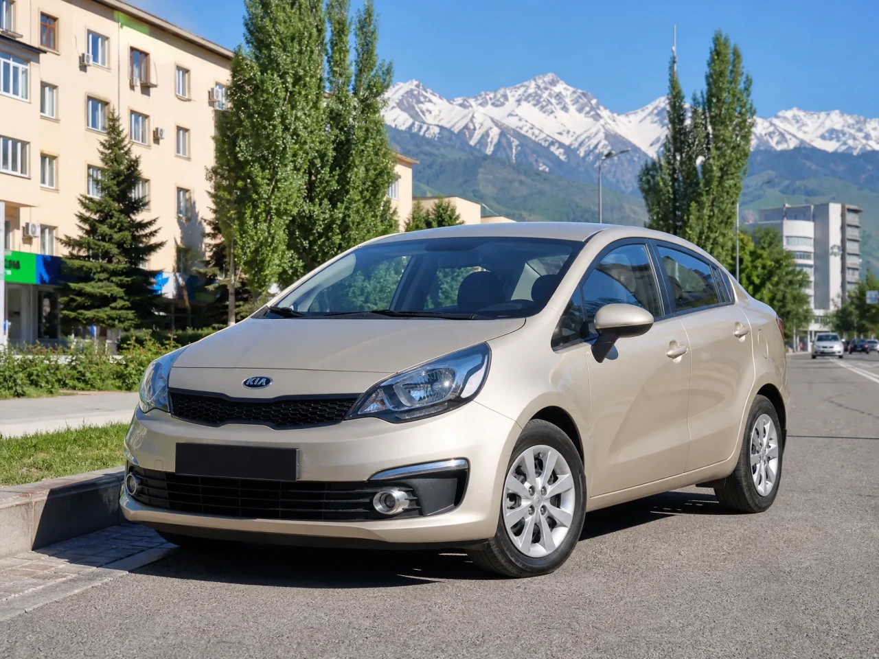 Kia Rio — аренда в Алматы