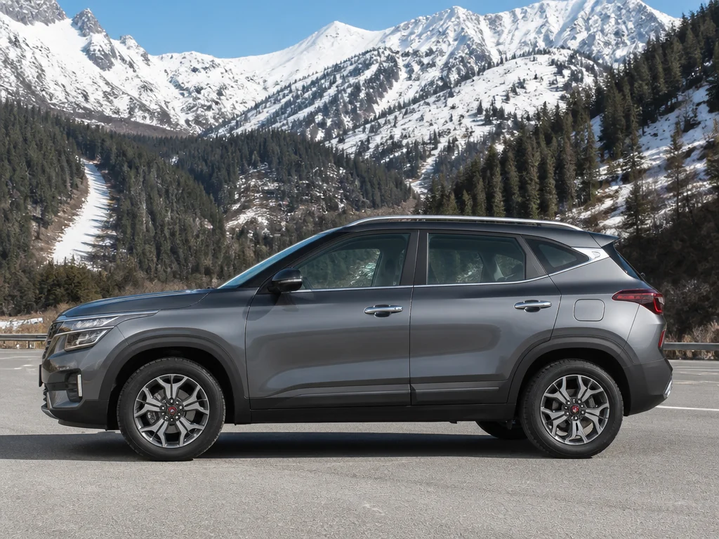 Kia Seltos 2024 — сбоку