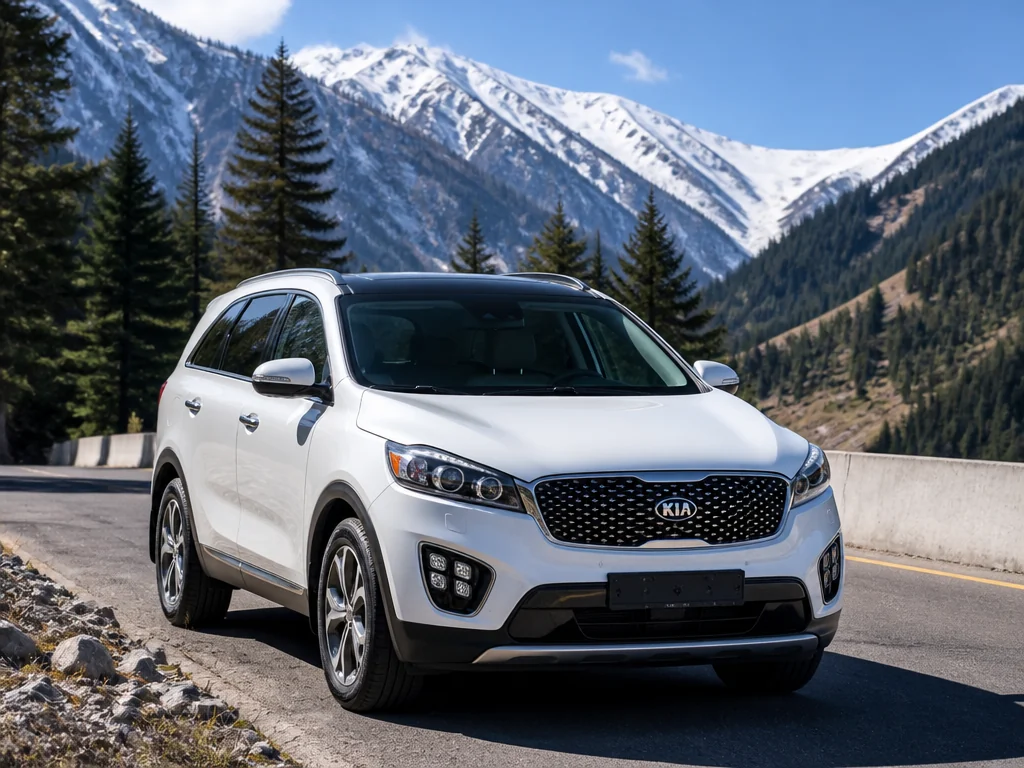 Kia Sorento 2017 — спереди