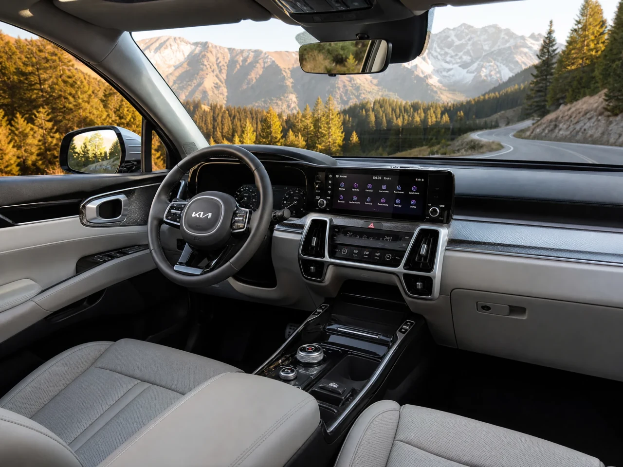 Kia Sorento — салон