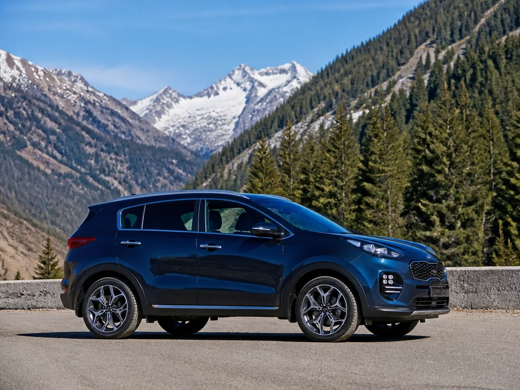 Kia Sportage 2018 — сбоку