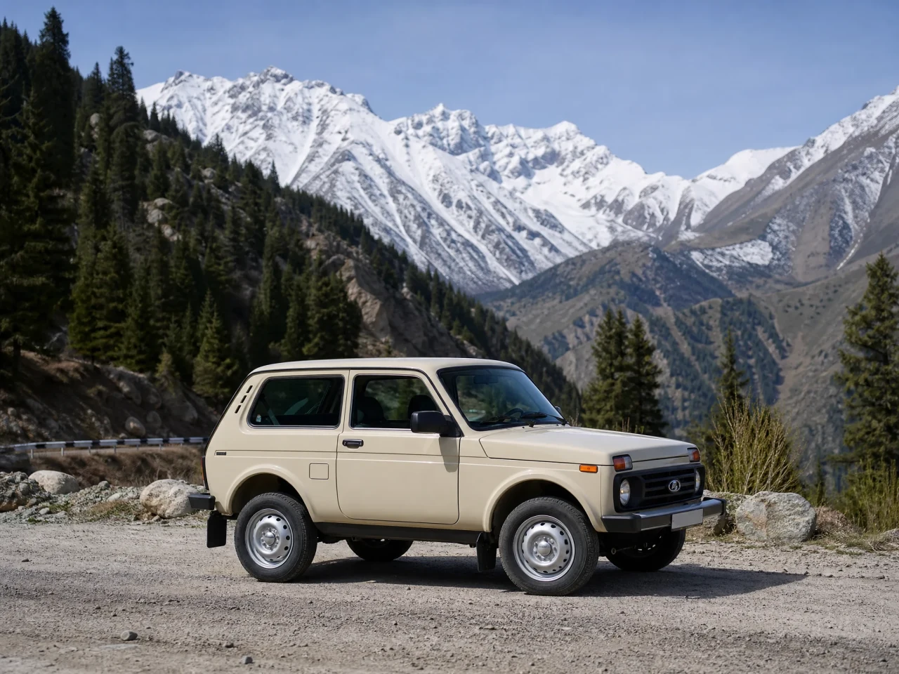Lada Niva — сбоку