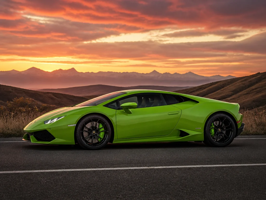 Lamborghini Huracan 2015 — сбоку