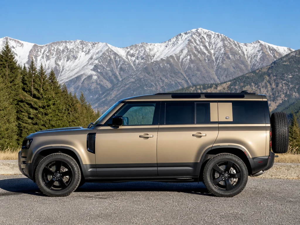 Land Rover Defender — сбоку