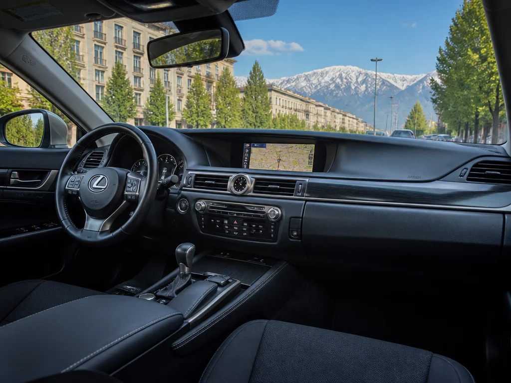 Lexus GS 2016 — салон