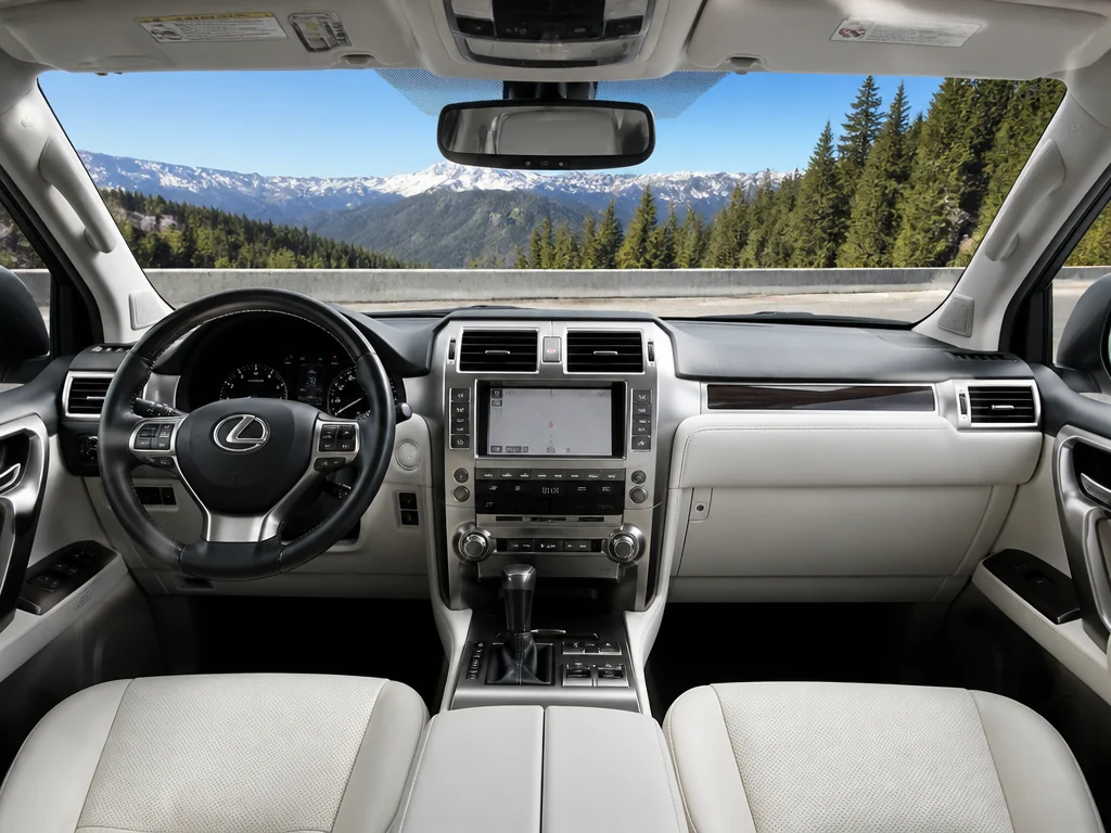 Lexus GX 2016 — салон