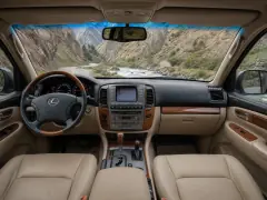 Lexus LX 470 2006 — interior