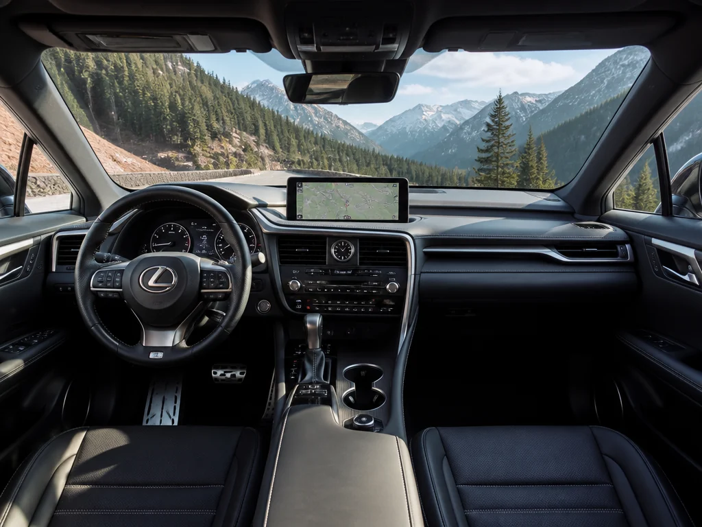 Lexus RX 2021 — салон