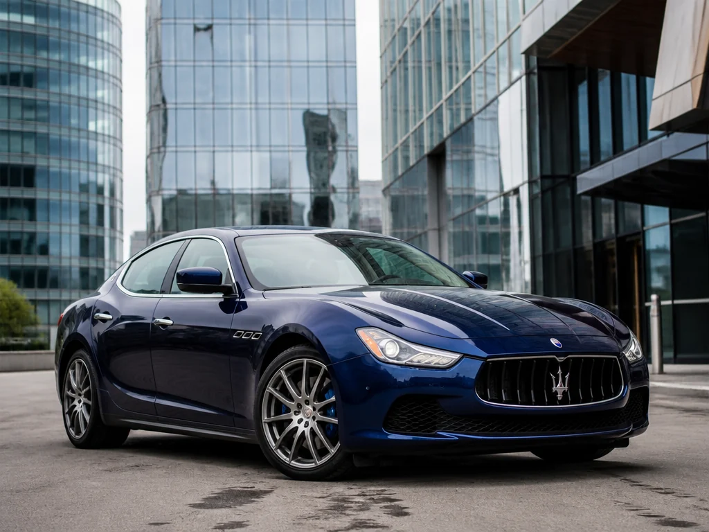 Maserati Ghibli 2016 — спереди