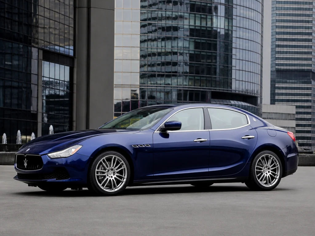 Maserati Ghibli 2016 — сбоку