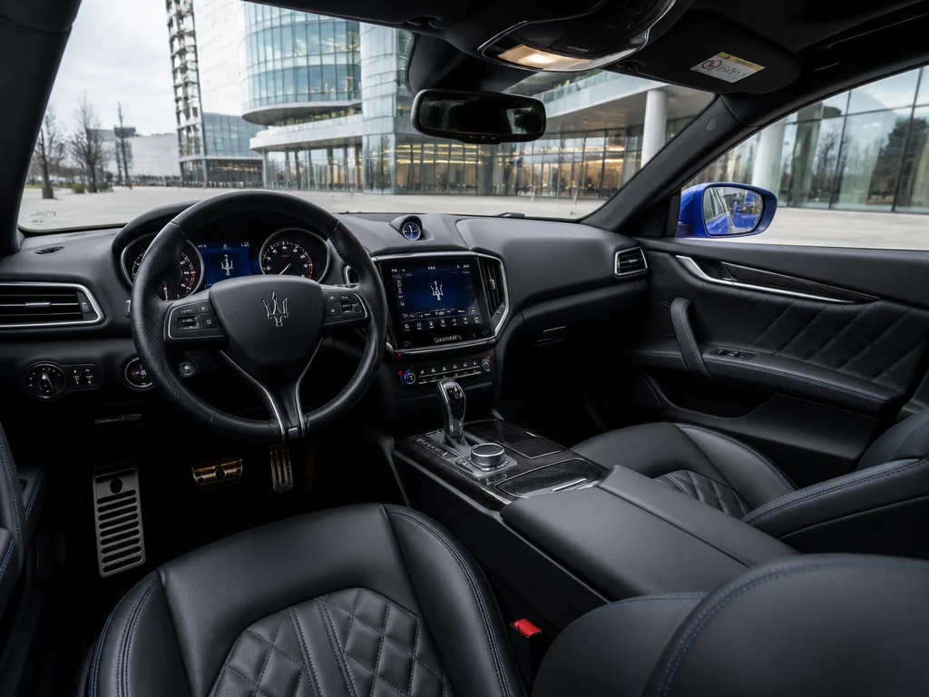 Maserati Ghibli 2016 — салон