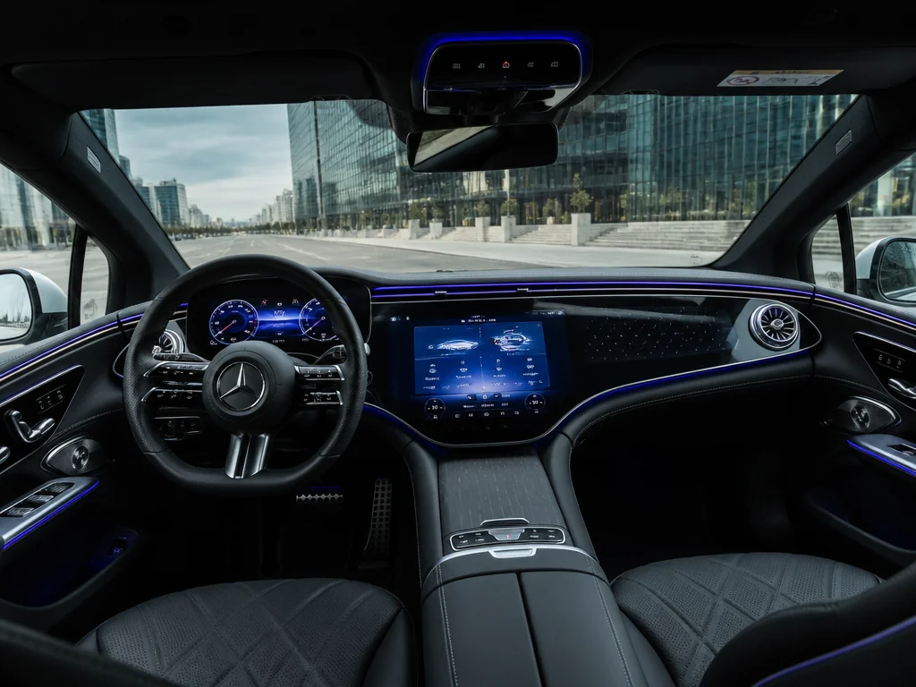 Mercedes-Benz EQE — салон