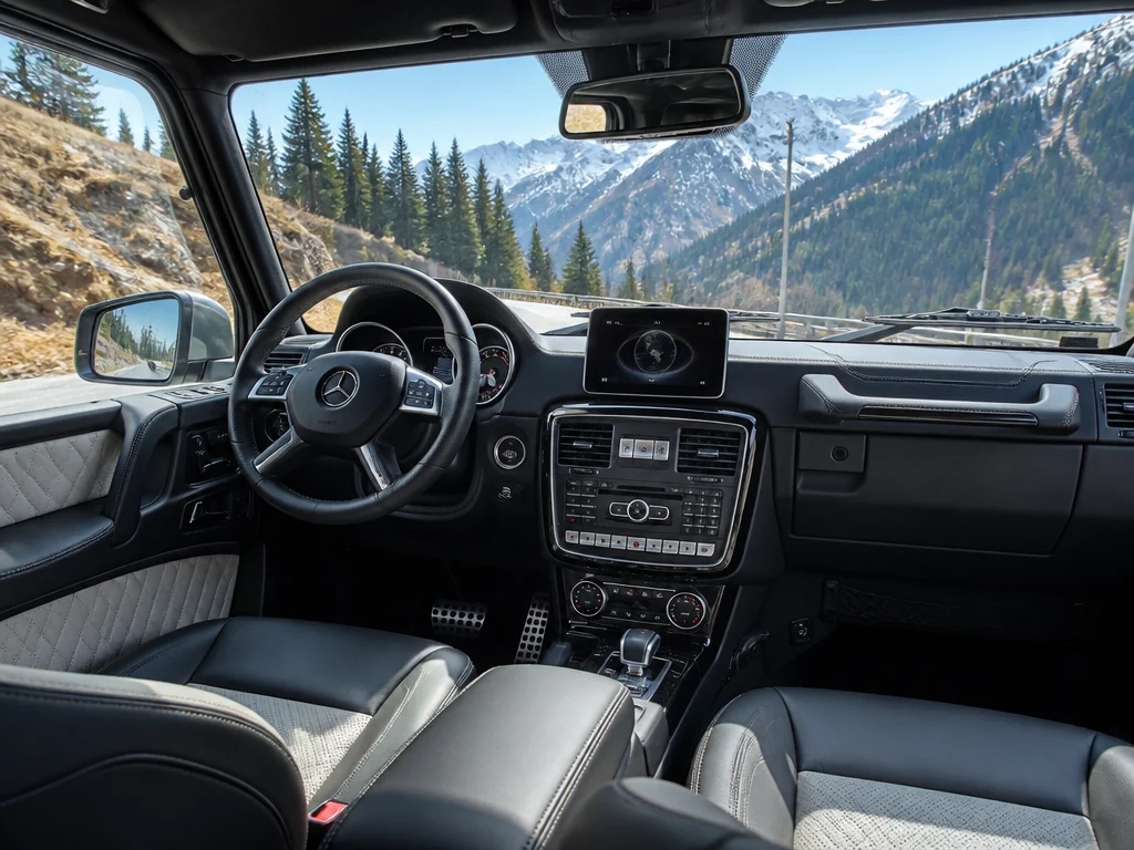 Mercedes-Benz G-Class 2016 — салон