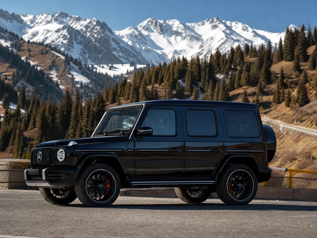 Mercedes-Benz G-Class — сбоку