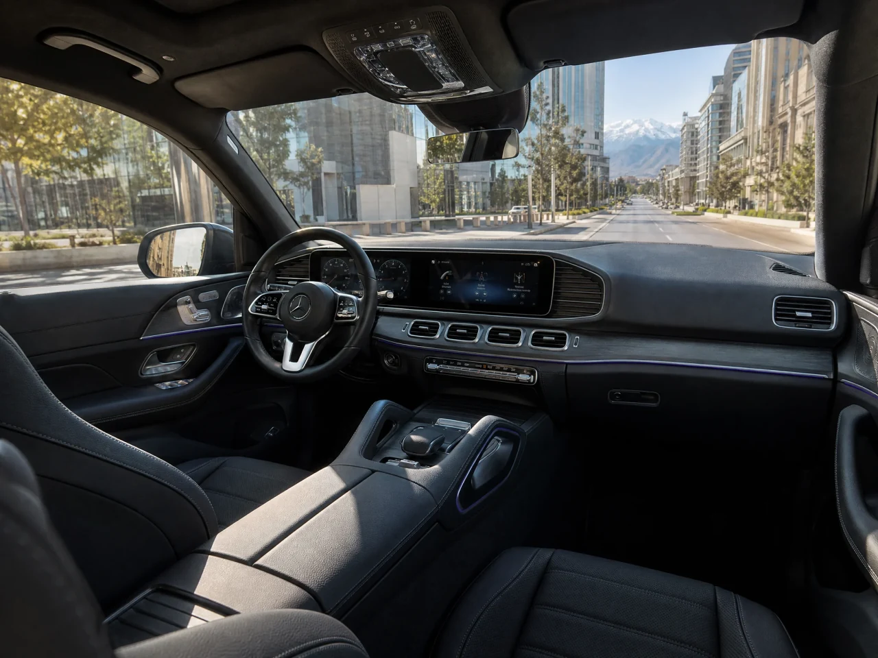 Mercedes-Benz GLS — салон
