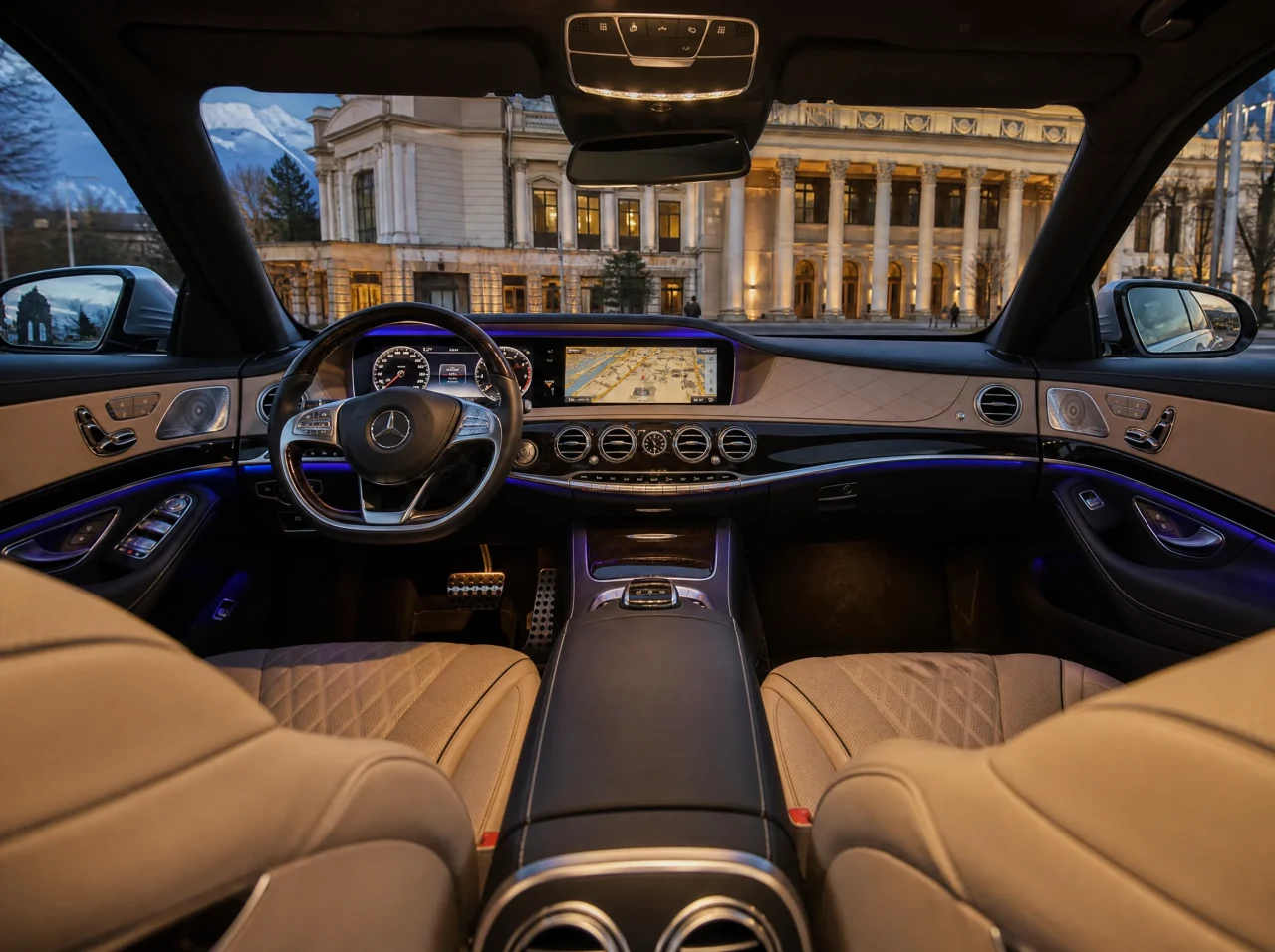 Mercedes-Benz S-Class W222 — салон