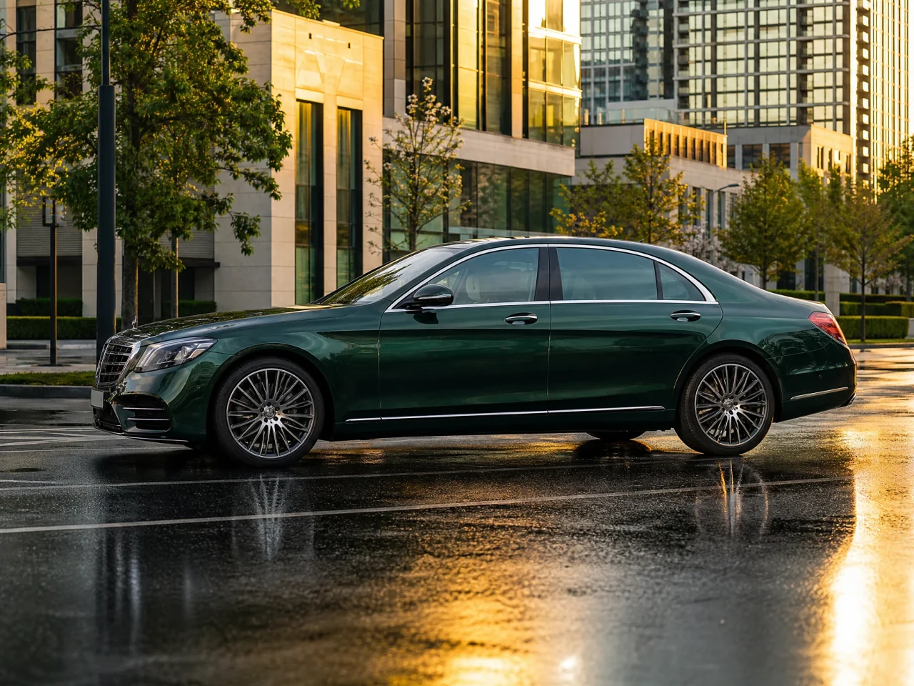 Mercedes-Benz S-Class — сбоку