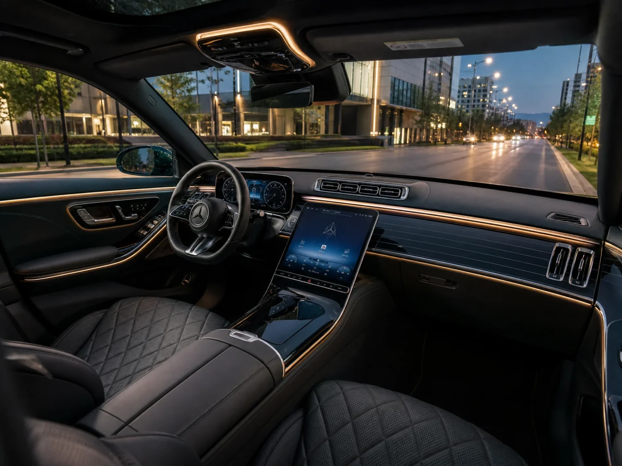 Mercedes-Benz S-Class — салон