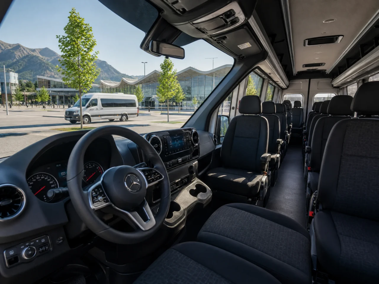 Mercedes-Benz Sprinter — салон