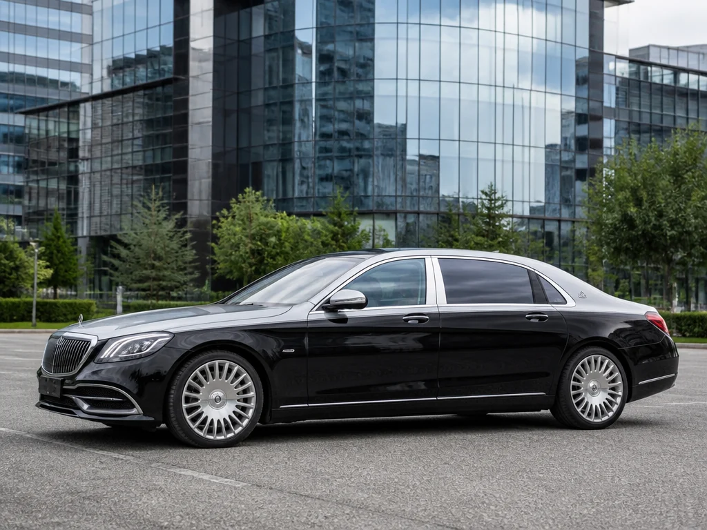 Mercedes-Maybach S500 2015 — сбоку