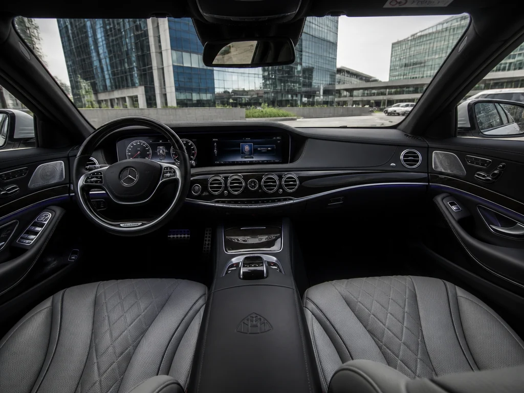 Mercedes-Maybach S500 2015 — салон