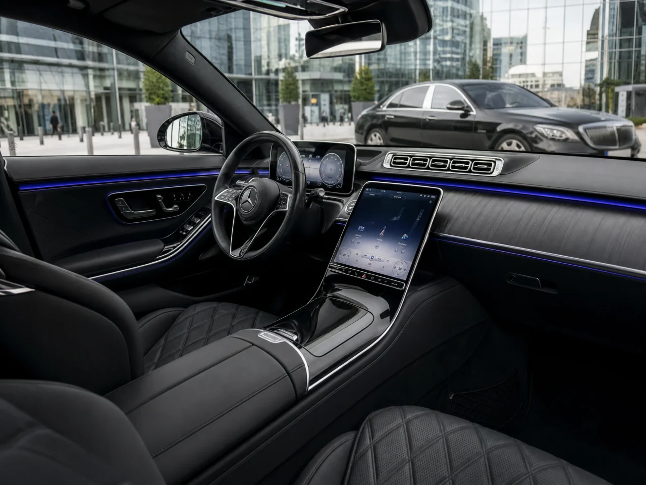 Mercedes-Maybach S680 — салон