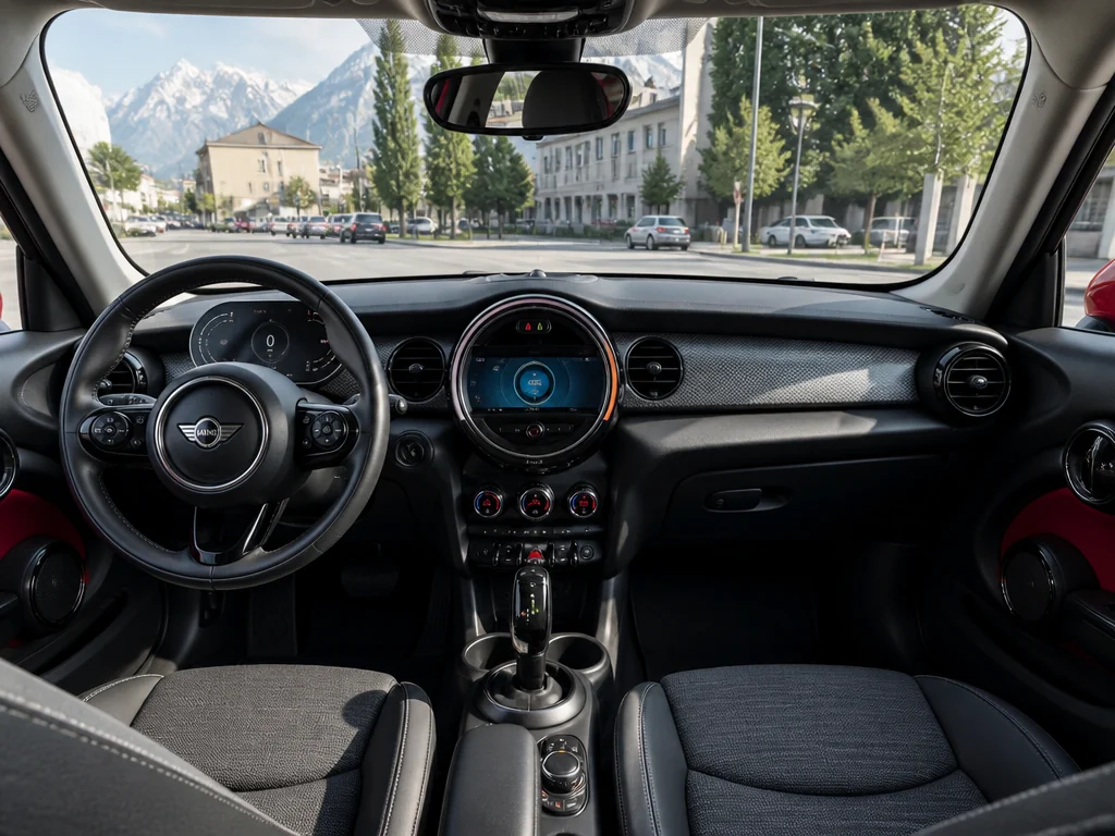 Mini Cooper 2022 — салон