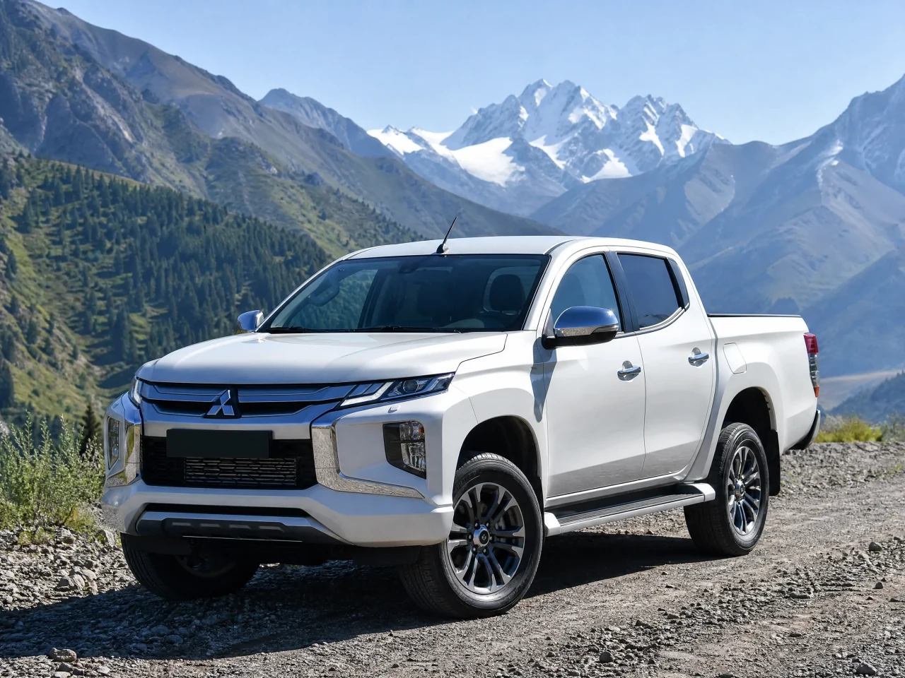 Mitsubishi L200 — спереди