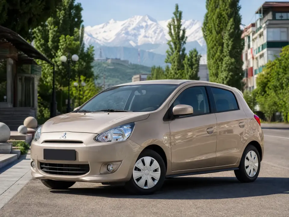 Mitsubishi Mirage — аренда в Алматы