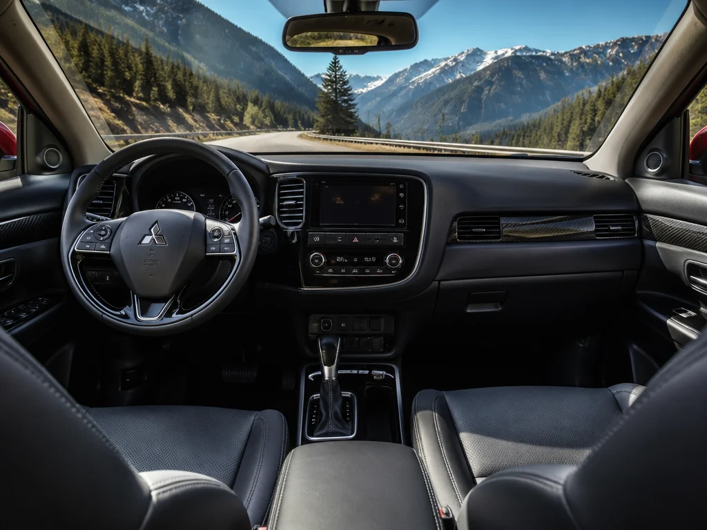Mitsubishi Outlander 2016 — салон