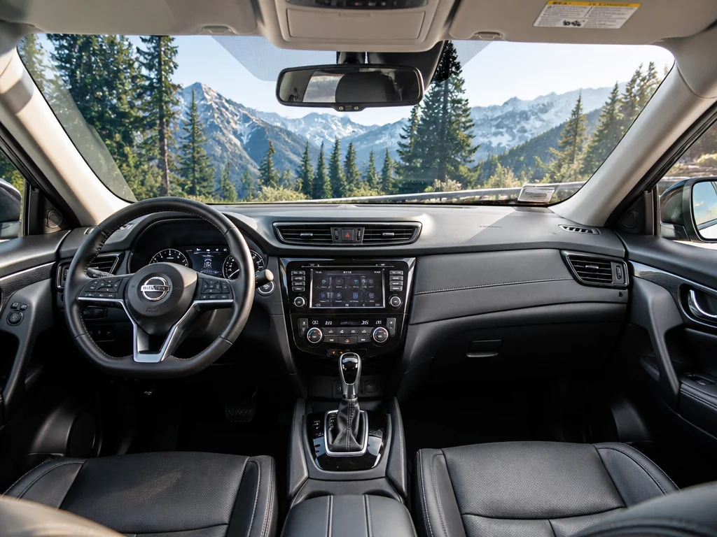 Nissan X-Trail 2017 — салон