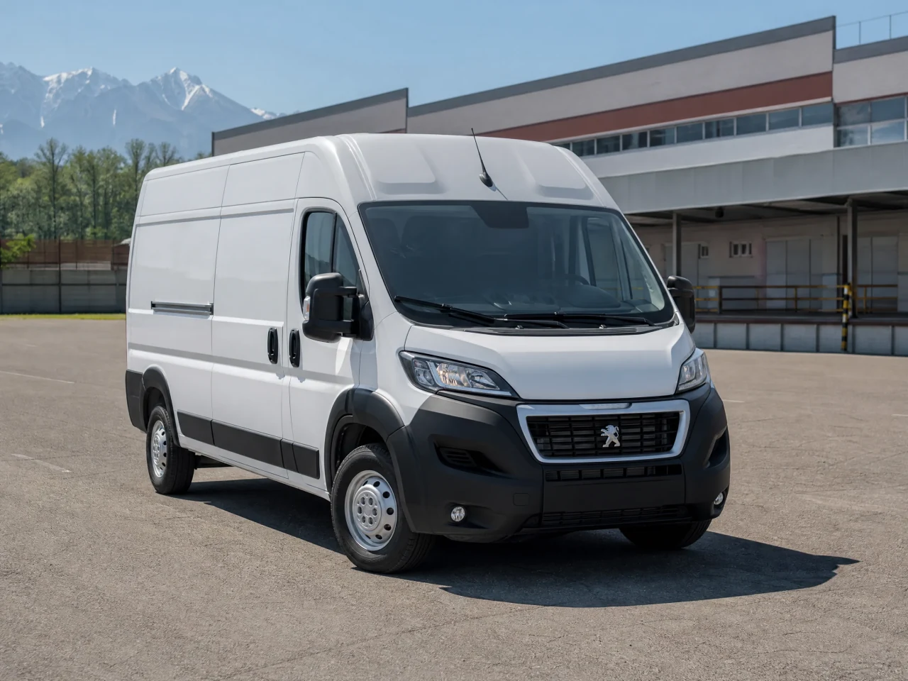 Peugeot Boxer — спереди