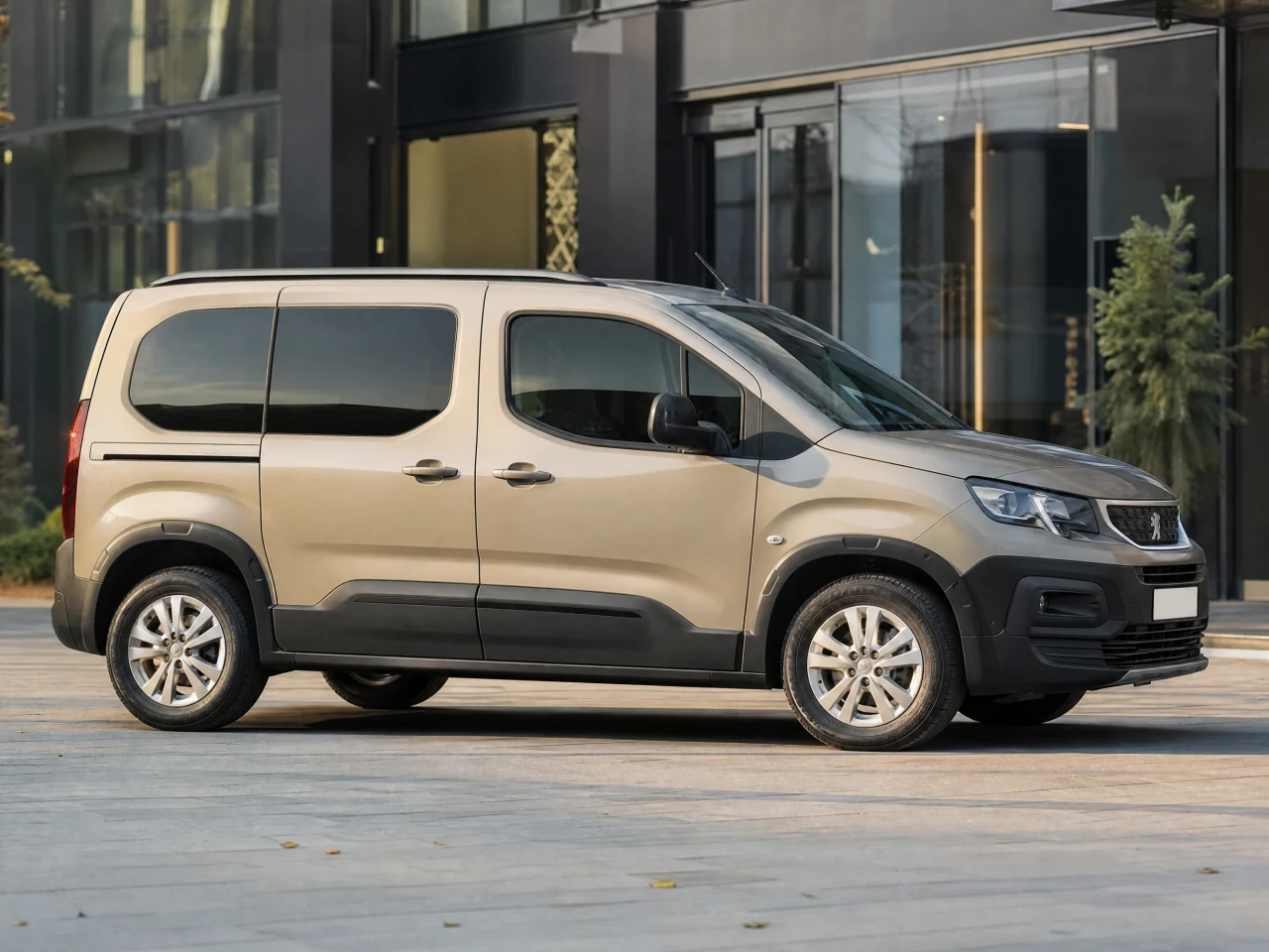 Peugeot Partner — сбоку