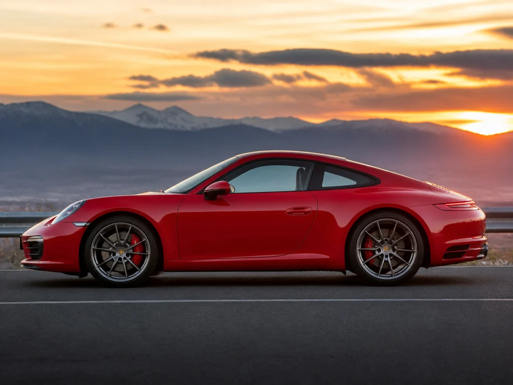 Porsche 911 2016 — сбоку