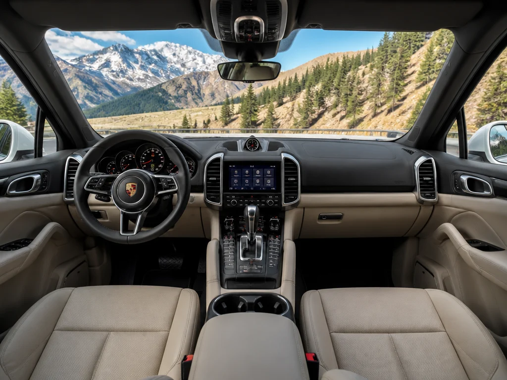 Porsche Cayenne 2016 — салон