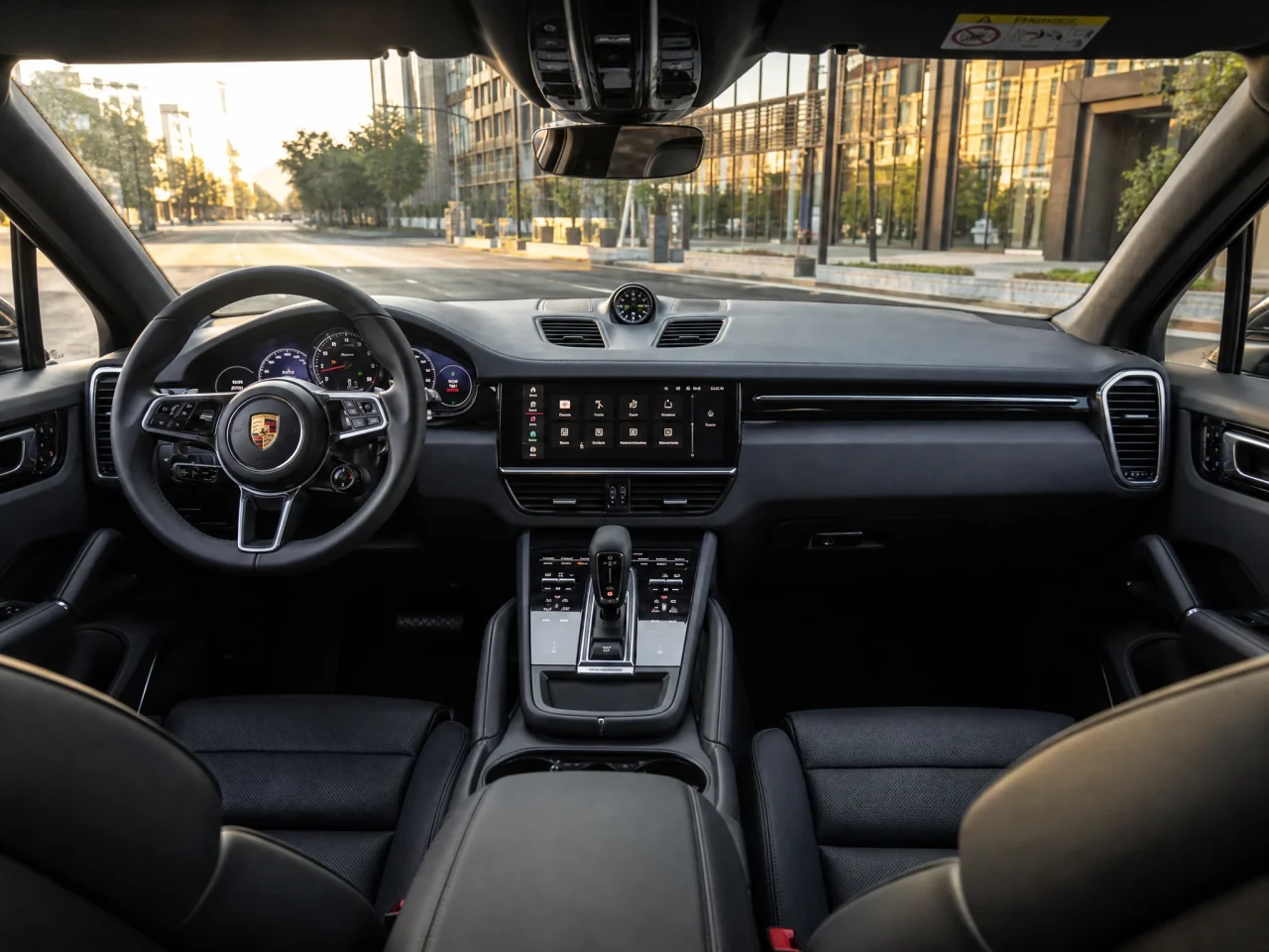 Porsche Cayenne — салон
