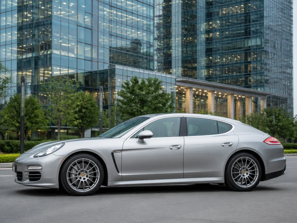 Porsche Panamera 2016 — сбоку